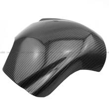 Capa de proteção para tanque de combustível de motocicleta, capa de proteção para tanque de gasolina de motocicleta para kawasaki ninja ZX-10R zx10r 2004-2011 em fibra de carbono real 2024 - compre barato