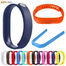 Pulseira de silicone para fitbit flex 2, pulseira de substituição inteligente de esporte para fitbit flex2, pulseira de pulso 2024 - compre barato