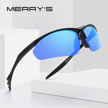 Мужские солнцезащитные очки MERRYS с поляризационными линзами для бега, защита UV400, S9023 2024 - купить недорого
