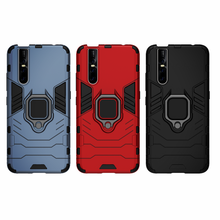 Capa de celular magnética para vivo v15 pro, capa à prova de choque com anel, vivo v15 pro 2024 - compre barato