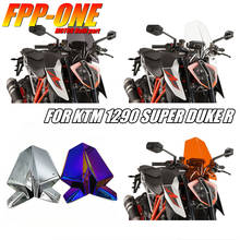 For KTM Duke 125 390 2017 2018 Motorcycle Accessories ABS Plating Windshield 2024 - buy cheap