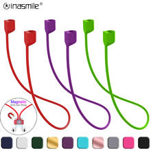 Earphone Strap for for AirPods 2 3 pro case accessories TWS Anti Lost Strap Silicone Rope for Bluetooth Earphones Silicone Cable 2024 - купить недорого