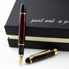 High Quality Noble Full Metal Luxury Fountain Pen  Nib 0.5mm Stationery Office School Ink Pen Stationery 2024 - buy cheap