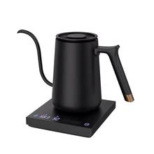 TIMEMORE mini fish electric smart pour over kettle 600ml 220V gooseneck variable kettle temperature control hand brew coffee pot 2024 - buy cheap