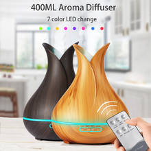 400ml Air Humidifier Ultrasonic Essential Oil Diffuser Aroma Lamp Aromatherapy Electric Aroma Diffuser Mist Maker for Home 2024 - buy cheap