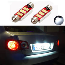 Bombilla LED Canbus Festoon para matrícula de coche, lámpara C5W 4014 SMD, 36mm, para Volkswagen VW Golf 3 4 5 6 Passat B6 B5 3c Polo, 2 uds. 2024 - compra barato