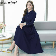 Autumn Winter Solid Office Lady Maxi Dress 2022 Vintage Black Long Sleeve Dresses Women Bodycon Party Elegant Pink Midi Vestidos 2024 - buy cheap