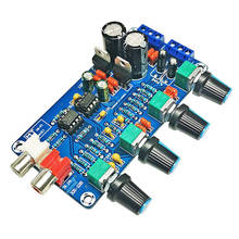 Placa amplificadora de potência de áudio ne5532, pré-amplificador, controle de volume, placa final dual ac 12v-18v 2024 - compre barato