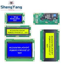 1 шт. ЖК-модуль Синий Зеленый экран IIC/I2C 1602 для arduino 1602 LCD UNO r3 mega2560 LCD1602 2024 - купить недорого