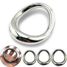 Stainless Steel Heavy Duty Male Chastity Metal Ball Penis Bondage Cock Ring Scrotum Stretcher Delay Ejaculation Sex Toys For Men 2024 - buy cheap
