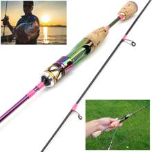 1.8M Lure Rod ul power Slow Spinning Casting Fishing rod Solid Tip pole Lure Weight 3-7g Woman using Carbon Colorful pole pesca 2024 - buy cheap