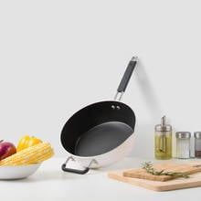 Xiaomi Frying Pan Cast Iron Steak Frying Pan,smokeless Non Stick pan with Heat Resistant Handle,Suitable for Fried Eggs Steak 2024 - buy cheap