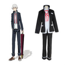 Chegam novas Projeto K K Isana Yashiro RETORNO DOS REIS Conjunto Completo Traje Cosplay Uniforme Escolar (Jacket + Pants + Gravata borboleta) 2024 - compre barato