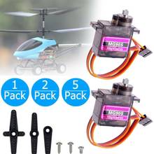 Mitoot MG90S Metal gear Digital 9g Servo SG90 For Rc tooth Car Boat Helicopter double Plane copper bearing ball Metal T9K3 2024 - buy cheap