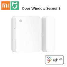 Xiaomi mijia-kit de sensor de alarme para porta e janela, para casa inteligente, com wi-fi, android, ios, controle por aplicativo 2024 - compre barato