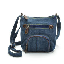 2019 Women's Shoulder Bag Bolsa Feminina Blue Denim Vintage Crossbody Bags for Women Designer Handbags High Quality Bolso Mujer 2024 - buy cheap