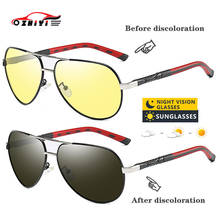 ZHIYI Aviation Day&Night Vision Glasses Vintage Anti-glare Driving Eyewear Men Women Polarized Sunglasses UV400 zonnebril heren 2024 - buy cheap