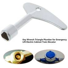 Key Wrench Triangle Plumber for Electric Cabinet Elevator Emergency Lift Easy To Use Durable HG12545 2024 - buy cheap