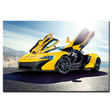 Mclaren p1 esporte carro poster impressão em tela para decoração de casa parede arte imagem para sala estar pintura da lona 2024 - compre barato