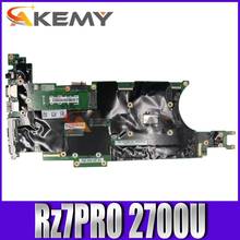 Akemy NM-B751 For Lenovo ThinkPad A285 Laptop Motherboard CPU Rz7PRO 2700U RAM 16GB To Test 100% Work FRU 02DL738 02DL740 2024 - buy cheap