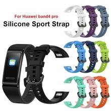 Strap For Honor Band 5 Wrist Strap For Huawei Honor Band 4 Silicon Bracelet Soft TPU Wristband Band5 Band4 Accessories 2024 - buy cheap