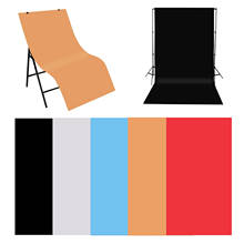 Matte 2x4ft PVC Photography Backdrop Solid Color Portrait for Photo Studio 2024 - buy cheap