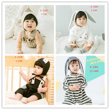 Dvotinst Baby Girls Boys Photography Props Infant Tollder Cute Outfits Bonnet Sets Clothes Fotografia Studio Shoots Photo Props 2024 - buy cheap