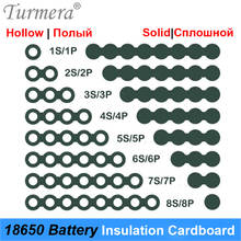 Turmera 18650 isolador de bateria de lítio anel de isolamento papel de papelão adesivo para chave de fenda broca o e-bike bateria 2024 - compre barato