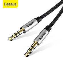 Baseus Aux Audio Cable 3.5mm Jack Male to Male Audio Cable For Samsung S8 Xiaomi mi8 mi7 mi6 Headphones Car MP3 Player Speaker 2024 - buy cheap