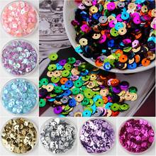 Mix Colors Multi Size 4mm 5mm 6mm Sequin PVC Round Cup Sequins Paillettes Sewing Wedding Crafts Women Garments Accessories 10g 2024 - buy cheap