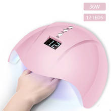 36W 12 Leds USB Nail Lamp UV natural light Nail Gel Dryer Curing Polish Machine Curing Light For Nail Dryer Gel Polish 2024 - buy cheap