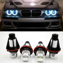LED Angel Eyes Car 2Pcs Flashing For BMW E39 E53 E60 E61 E63 E64 E65 E66 E87 525i 530i Xi 545i M5 Error Free Marker Lights Bulbs 2024 - compre barato