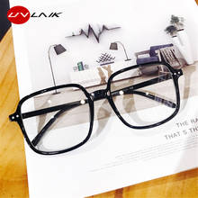 UVLAIK Spectacles Computer Retro Glasses Frame Women Men Transparent Optical Spectacle Glasses Vintage Eyeglasses Square Frames 2024 - buy cheap