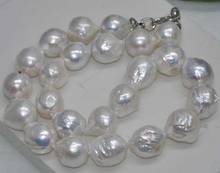 baroque 24" AAA Huge 16-18MM SOUTH SEA NATURAL multicolor PEARL NECKLACE 2024 - buy cheap
