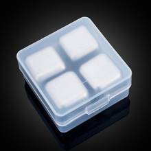 304 Stainless Steel Ice Cubes Reusable Chilling Stones For Whiskey Wine Keep Your Drink Cold Longer Sgs Test Pass 2024 - compre barato