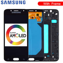 Original 5.5'' AMOLED Display for SAMSUNG Galaxy J7 Pro J730 LCD For SAMSUNG J7 2017 Display Touch Screen Digitizer J730F 2024 - buy cheap