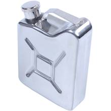 Mini Stainless Steel 5oz Hip Flask Liquor Whiskey Alcohol Fuel Gas Gasoline Can 2024 - buy cheap