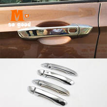 ABS Chrome For Tiguan 2017 2018 Car Door Handle Catch Cover Trims Decal Frame car styling Accessories 8pcs 2024 - buy cheap