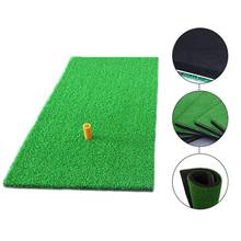 50X20cm Golf Practice Mat Artificial Lawn Nylon Grass Rubber Tee Backyard Outdoor Golf Hitting Mat Durable Training Pad 2024 - buy cheap