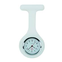 Los médicos y enfermeras llevan el reloj de silicona de Color aleatorio, broche informal Simple de moda, bolsillos, Fob, movimiento de cuarzo, reloj de regalo para mujer n 2024 - compra barato