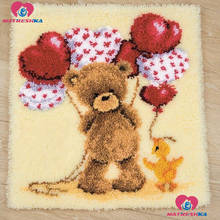Latch Hook Rug Kits"cartoon bear"knitted carpet embroidery Crocheting needle for carpet embroidery Foamiran for crafts crochet 2024 - buy cheap