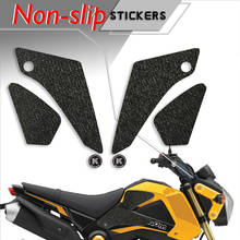 Motorcycle tank grip fuel tank traction pad side knee grip friction protector sticker for HONDA 2014-2015 GROM 2014-2015 MSX125 2024 - buy cheap