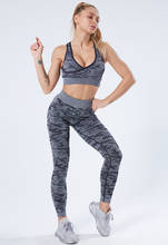 NORMOV Camouflage Seamless Leggings Women Workout  Fitness Leeging Jeggings High Waist Leggings Activewear Gym Clothing 2024 - buy cheap