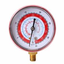 Red Air Conditioner For R404/R134A/R22 Refrigerant High Pressure Gauge PSI KPA dropshipping for car accessories 2024 - buy cheap