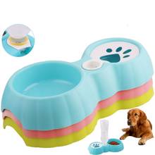 Double Layer Automatic Pet Feeder Water Dispenser Cat Dog Drinking Bowl Dog Feeder Dish Cat Feeding Watering Supplies 2024 - buy cheap