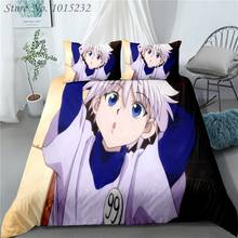 Juego de ropa de cama con estampado 3D de Hunter 2, edredón de Anime japonés, fundas de almohada, ropa de cama 2024 - compra barato