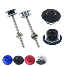 Universal 32mm Push Button Billet Hood Pin Lock Clip Kit Engine Bonnet Latch Set 2024 - buy cheap