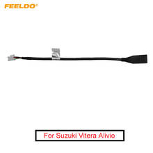 FEELDO 10Pcs Car Audio Radio 4Pin Conector Changer Port USB Adapter for Suzuki Vitera Alivio USB Cable Transfer 2024 - buy cheap