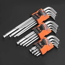 9pcs Universal Wrench Multifunctional Double End Allen Wrench set 1.5mm-10mm Chromium Vanadium Steel Hexagon Spanner Hand Tools 2024 - buy cheap