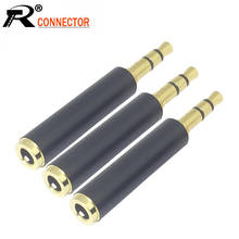 10pcs/lot 3.5 mm Male to Female Adapter Gold Plated 3 Pole 3.5mm Male Plug to 3.5mm 4 Pin Female Jack Audio Connector Converter 2024 - buy cheap